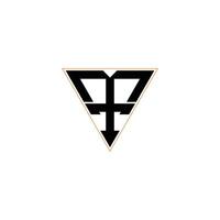 T and M logo design nature with leaf concept thrive symbol vector