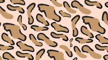 leopard print with a brown background and a tan and brown fur pattern vector
