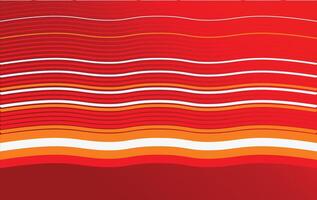 wavy red white modern abstract background design vector