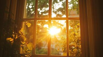 Sunlit Frame Poster photo