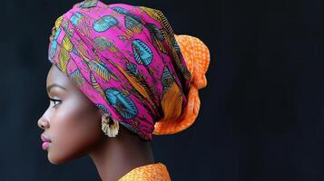 Vibrant Turban Art A Vivid Expression of Cultural Heritage and Identity photo