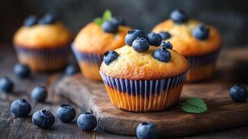 National Muffin Day fresh muffins photo