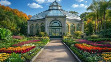 Phipps Conservatory and Botanical Gardens in Pittsburgh Pennsylvania photo