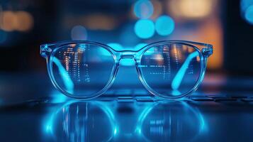 Best-selling blue light blocking glasses photo
