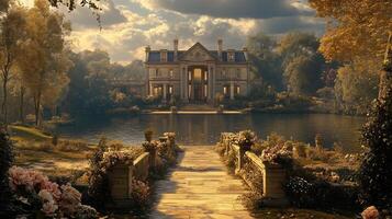 Bridgerton banquet wallpaper photo