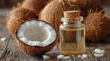 Coconut aromatic oil photo