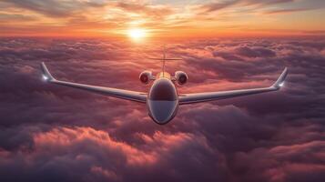 Sustainability aviation modern photo