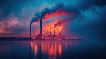 the company's environmental goal in 2025. carbon neutral and zero concept. photo