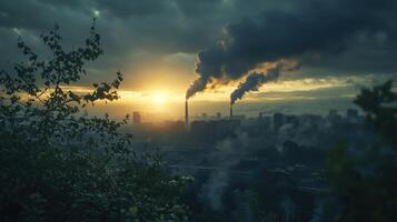 the company's environmental goal in 2025. carbon neutral and zero concept. photo
