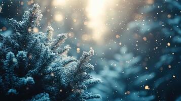 Christmas and New Year abstract festive background photo
