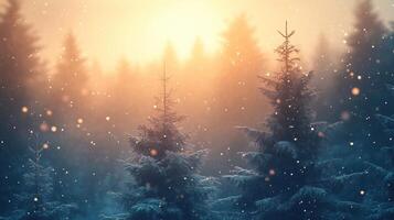 Christmas and New Year abstract festive background photo