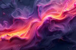 Vibrant Cosmic Energy Flow in a Nebula-Inspired Abstract Design for Digital Art and Backgrounds photo