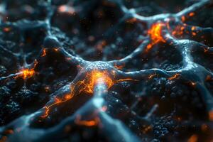 Neural Network Visualization with Glowing Synapses for Scientific Research and Education photo