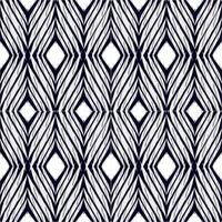 Native fabric Ikat geometric tribal pattern. vector