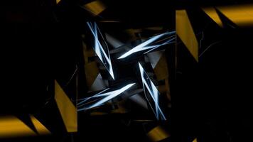 An abstract tunnel in a seamless loop. video