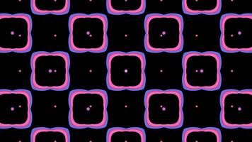 Bright neon dynamic pattern in a seamless loop. video