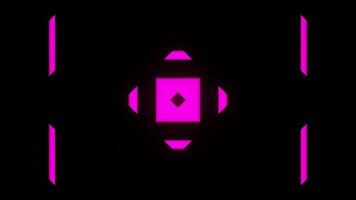 Bright Squares Neon Pattern VJ Loop video