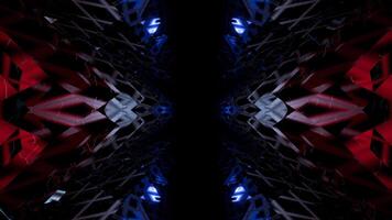 Abstract Tunnel Space VJ Loop video