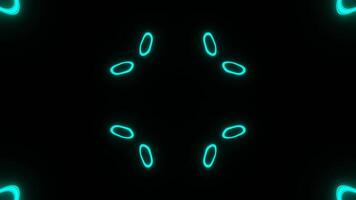 Bright Neon Psychedelic Blotches VJ Loop video