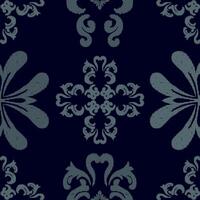 seamless pattern with ikat background vector