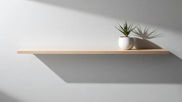 Minimalist Shelf Clean Balance photo