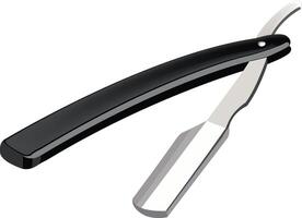 single blade razor for beard vector