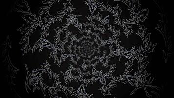 Javanese Flower looping animation background video