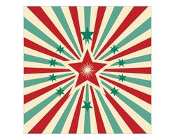 Sunburst Background Sunlight Retro Ray vector