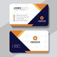 Editable business card templates and mockup Free vector