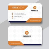 Luxury red Business card visiting card design Template vector