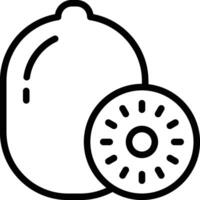 kiwi icon. kiwi symbol for your web design vector