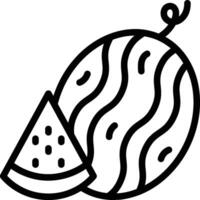 watermelon icon. watermelon symbol for your web design vector