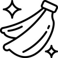 banana icon. banana symbol for your web design vector