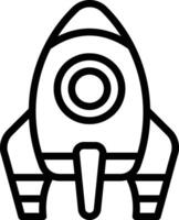 Rocket Icon. Space Rocket Icon vector