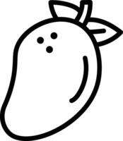 mango icon. mango symbol for your web design vector