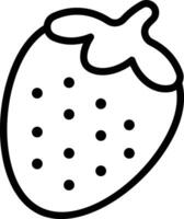 strawberry icon. strawberry symbol for your web design vector