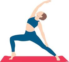 a person exercising vector
