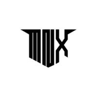 MNX letter logo design with white background in illustrator, logo modern alphabet font overlap style, calligraphy designs for logo, Poster, Invitation, etc. vector