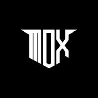MDX letter logo design with white background in illustrator, logo modern alphabet font overlap style, calligraphy designs for logo, Poster, Invitation, etc. vector