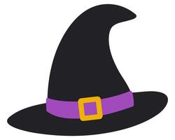 Wizard hat icon isolated on white background. vector