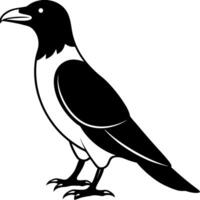 an image of rook silhouette with a white background, illustration line art vector