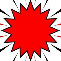 pop art comic zooming lines expression blank background dont use any man for , only crate vector