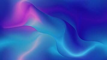 Reflective Glass Gradient Background. Abstract Blue Gradient Background. 4K video