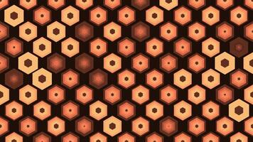 Abstract Polygonal Grid Moving Randomly. Seamless Grid Pattern. Polygon. 4K video