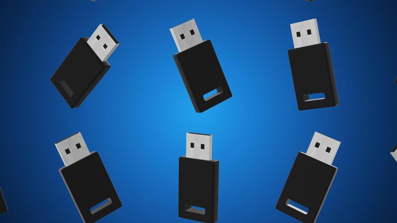Set of USB Flash Drives Falling Animation. Universal Serial Bus. USB Icon 3D. 4K 51279066 Stock Video at Vecteezy
