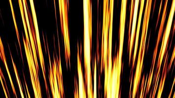 Abstract Speed Lines Animation. Fire Color Speed Lines. Fast Speed Animation. 4K video