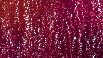 Glittering and Shimmering Bokeh Particles Background. Abstract Particles. 4K video