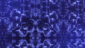 Circuit Board Glowing Lines Background. Technology Background. Loopable. 4K video