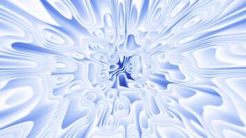 Abstract Beautiful Blue Background. Fractal Art Background. Loopable. 4K video