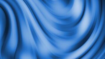 Abstract Twirl Background Animation. Rotating Curved Lines. Blue Background. 4K video